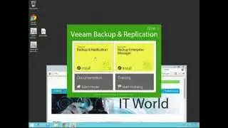 Veeam Backup & Replication v8 Install