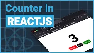 How to create a Counter app with reactjs using useState hook - (useState with previous state)