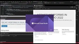 WebForms in Visual Studio 2022 (ASP.NET WebForms Getting Started)