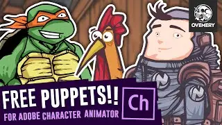 Character Animator: FREE puppet giveaway! | FREELANCING EP8