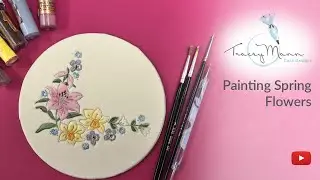 Painting Spring Flowers with Tracey Mann