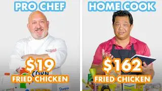 $162 vs $19 Fried Chicken: Pro Chef & Home Cook Swap Ingredients | Epicurious