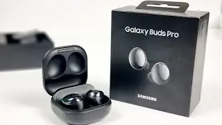 Samsung Galaxy Buds Pro: распаковка и первые впечатления!