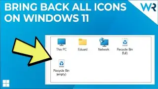 How to bring back the old Desktop icons on Windows 11