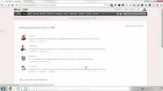 Zoho CRM: WAIT-See video using current Zoho version