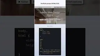 portfolio Website projects html css javascript and ReactJs | portfolio project in react js #html