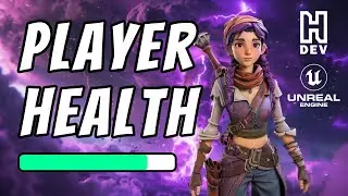 How To Add Player Health and Damage - Unreal Engine 5, Blueprints