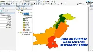 How to Join and Relate data ||Excel to attribute table || GIS || ArcMap