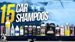 CAR SHAMPOO MEGA TEST! What’s the best car shampoo??