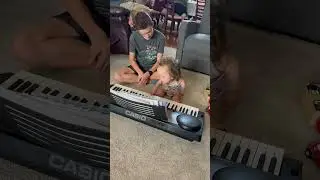 When the cousins bring out their piano!