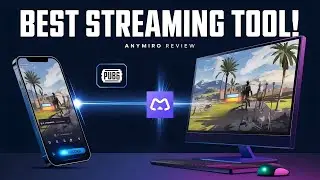 Best Screen Mirroring Software for Streaming PUBG Mobile on PC | AnyMiro Review