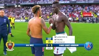 The day Neymar Jr showed Mario Balotelli who is the boss