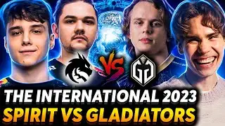 Вот ради этого мы и смотрим Доту! Nix смотрит финал The International 2023 Team Spirit vs Gladiators