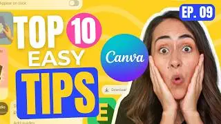 Best Canva Tips to Speed Up your Workflow | Canva Tutorial for Beginners | Ep. 09