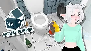 CLEANING (AND DESTROYING) QUESTIONABLE PEOPLE'S HOMES | House Flipper VR