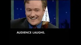 Visible Closed Captioning | Late Night with Conan O’Brien