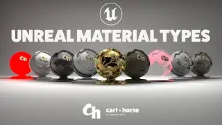 Overview of common material types (Unreal Engine)