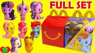 Collecting My Little Pony Cutie Mark Crew MLP McDonald's Happy Meal Toys Full Set