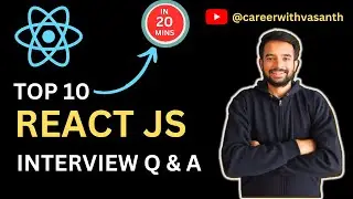 Complete ReactJS Interview Prep🔥: Top 10 Questions and Answers for Beginners | Ace Your Interview!