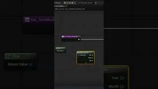 Unreal Engine 5.5: Real-Time Clock UI Preview 