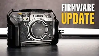 Fujifilm Firmware Updates and New Grip Tripod!