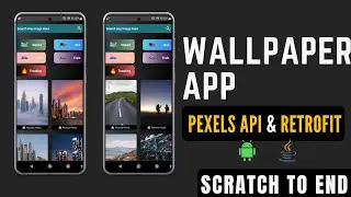 wallpaper app in android studio | android studio app | how to make wallpaper app in android studio