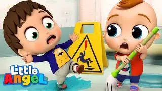 Watch Out For Dangers At Daycare | Safety Song | | Little Angel Kids Songs & Nursery Rhymes