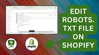 How to Edit the Robots.txt File on Shopify