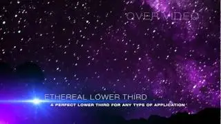 MotionRevolver Ethereal Lower Third