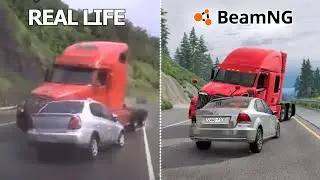 Accidents Based on Real Life Incidents | Compilation | BeamNG.drive #01