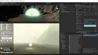 Early Volumetric Fog Sphere Work for Weather Maker in Unity