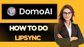 HOW TO EASILY LIPSYNC ON DOMO AI - FULL GUIDE