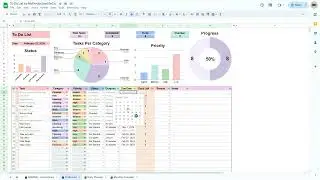 To-do List Spreadsheet Template for Google Sheets and Excel