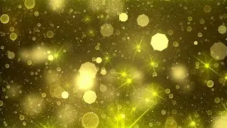 Template Video Background Full Screen | Light Effect | Kinemaster Template Golden Particles