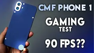 CMF Phone 1 BGMI / PUBG 1 Hour Gaming testing