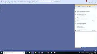 Reference Package Manager failed to load  in Visual studio 2019- Resolve