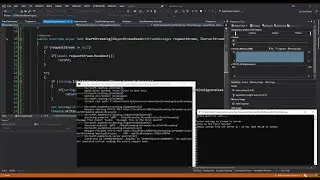 C# gRPC Client/Server  Bi-Directional Streaming Visual Studio 2022