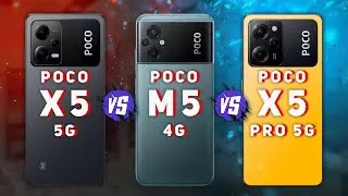 Poco X5 vs Poco M5 vs Poco X5 Pro