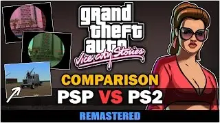 GTA Vice City Stories - PSP VS PS2 [Text video]