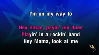 Highway To Hell - ACDC (KARAOKE)