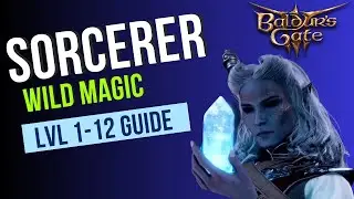 Baldur's Gate 3 Sorcerer Guide - Wild Magic Subclass - Level 1-12 Guide