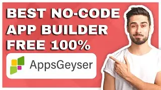 Best No-Code App Builder 2022 (FREE 100%)