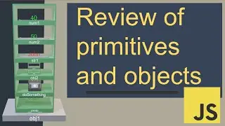 Review of primitive and and regular objects values in JavaScript