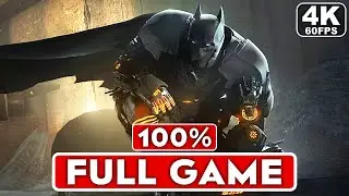 BATMAN ARKHAM ORIGINS Gameplay Walkthrough Part 1 FULL GAME [4K 60FPS PC ULTRA] - No Commentary