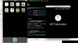 Learning WatchKit x25 Finish VAT Calculator