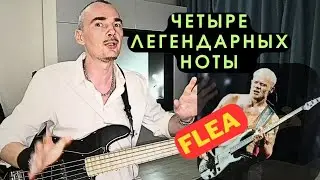 Легендарная басовая фишка Flea из Red Hot Chili Peppers / Around The World Бас разбор