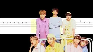 BTS - Take Two (Easy Guitar Tabs Tutorial)