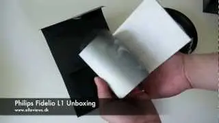 Philips Fidelio L1 Unboxing