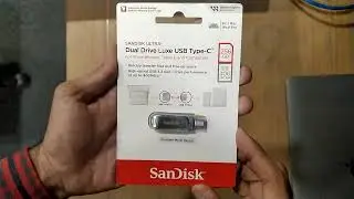 SanDisk Ultra Dual Drive Luxe USB Type-C Flash Drive - 256GB (Silver) #sandisk #ultra #luxe #usb3.2