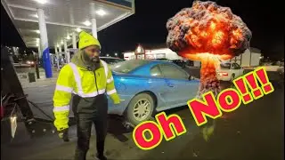 Man almost hit me and customer car!!!!